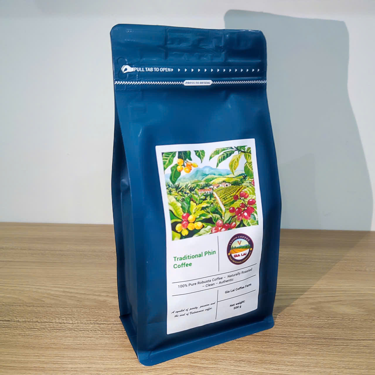 V. Clouds Coffee - 100% Robusta Ground Coffee I Strong Vietnamese Coffee I Gia Lai Highlands