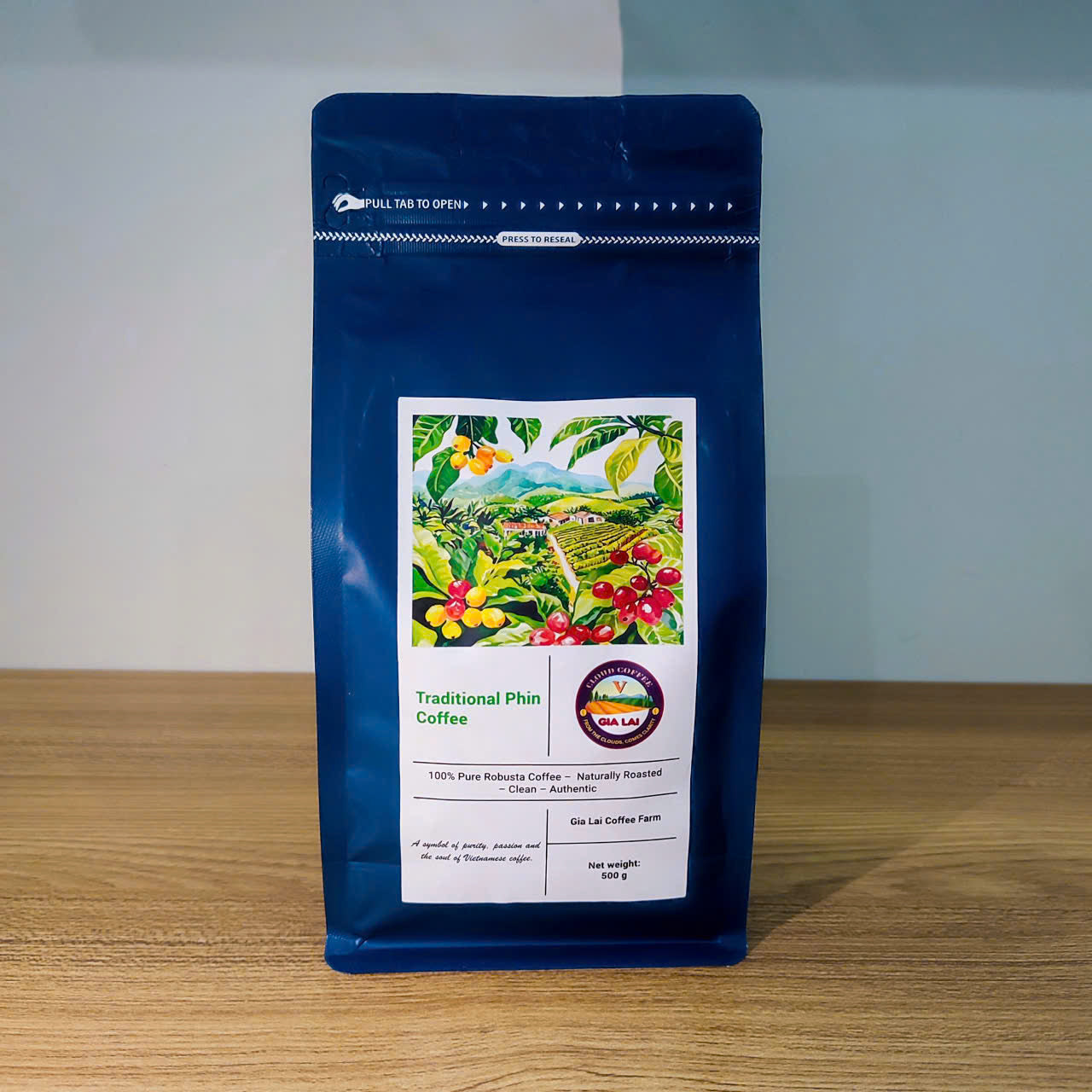 V. Clouds Coffee - 100% Robusta Ground Coffee I Strong Vietnamese Coffee I Gia Lai Highlands