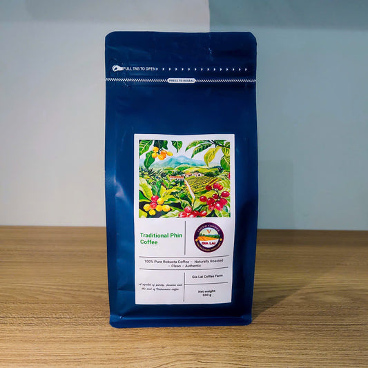 V. Clouds Coffee - 100% Robusta Ground Coffee I Strong Vietnamese Coffee I Gia Lai Highlands